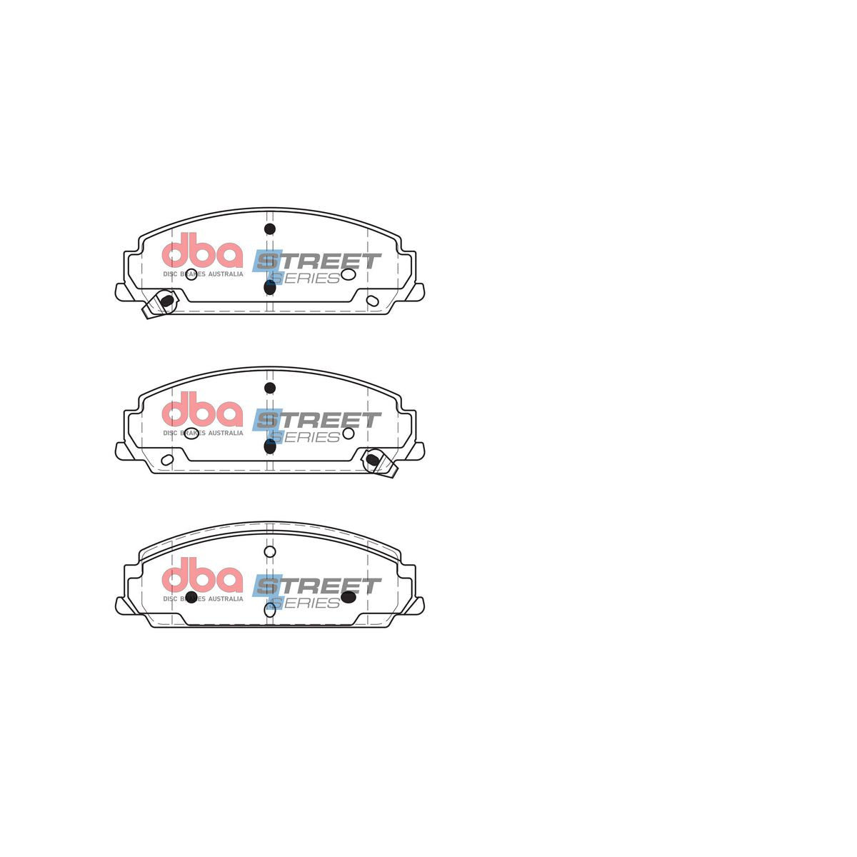 DBA Street Series Brake Pad Set Front DB1765SS