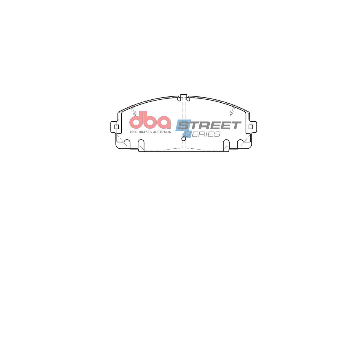DBA Street Series Brake Pad Set Front DB1328SS