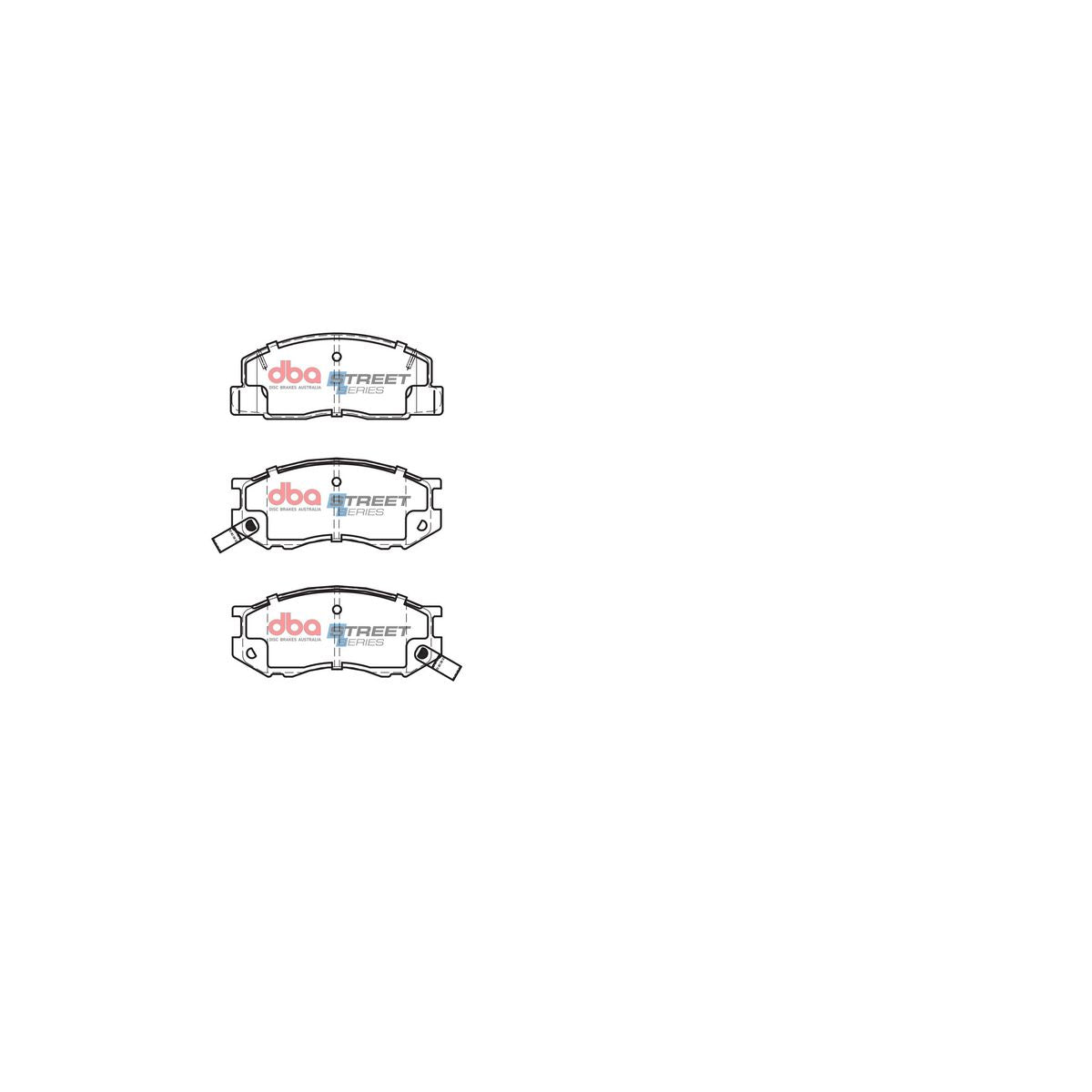 DBA Street Series Brake Pad Set Front DB1276SS