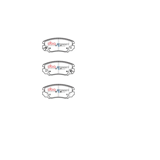 DBA Street Series Brake Pad Set Front DB2265SS