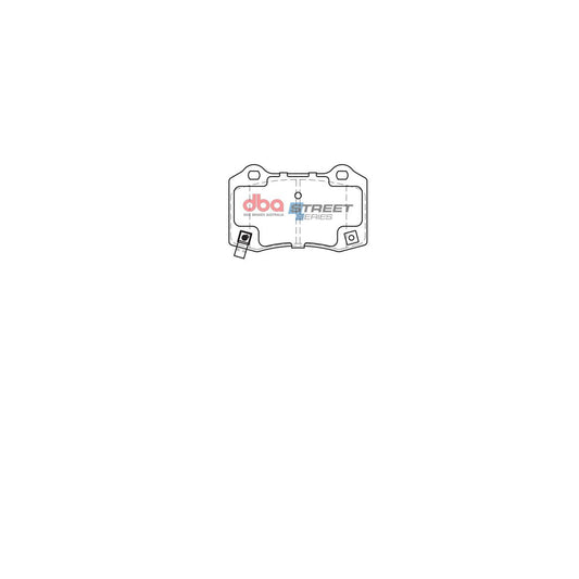 DBA Street Series Brake Pad Set Rear DB2260SS