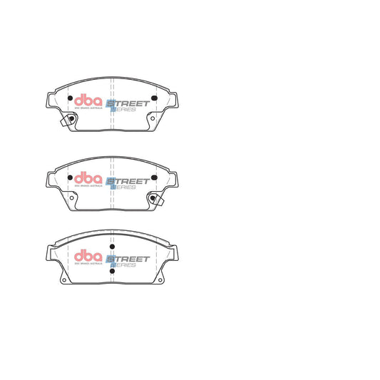 DBA Street Series Brake Pad Set Front DB2268SS