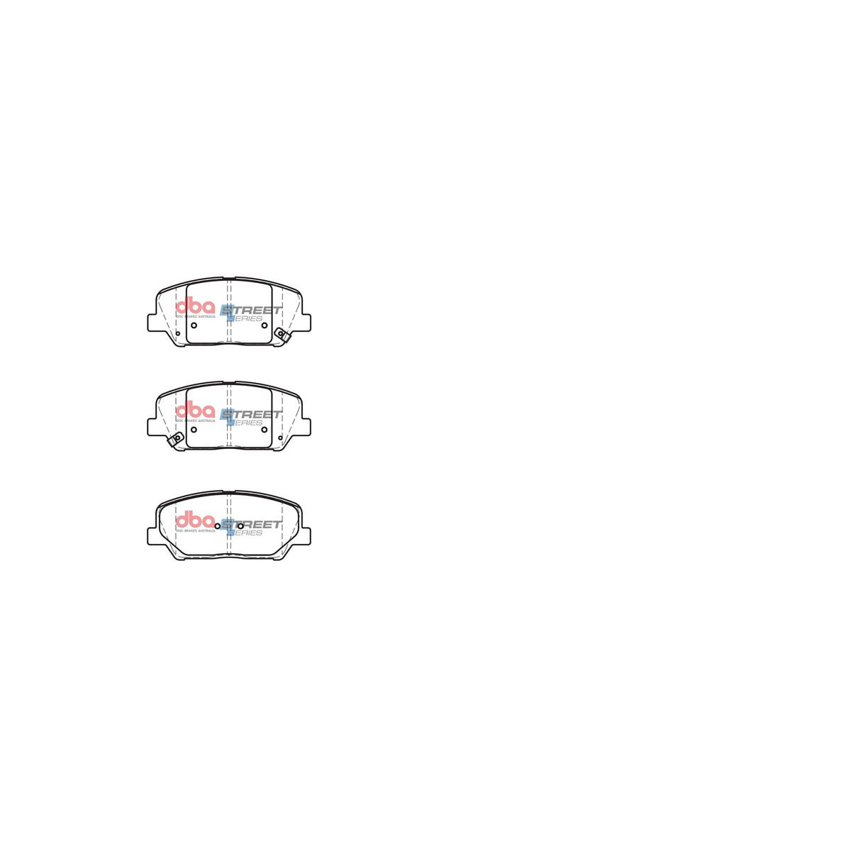 DBA Street Series Brake Pad Set Front DB2270SS