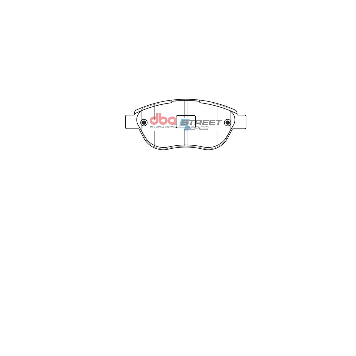 DBA Street Series Brake Pad Set Front DB1758SS