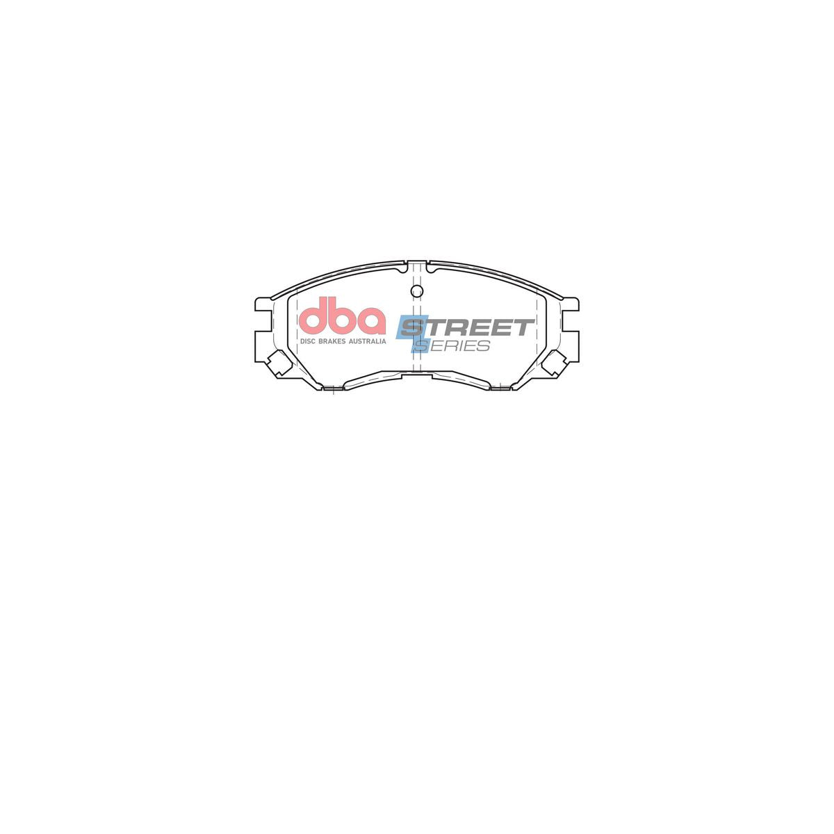 DBA Street Series Brake Pad Set Front DB1297SS