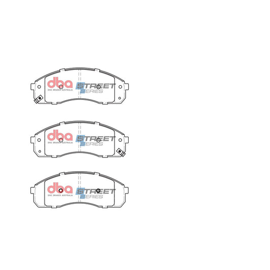 DBA Street Series Brake Pad Set Front DB1489SS