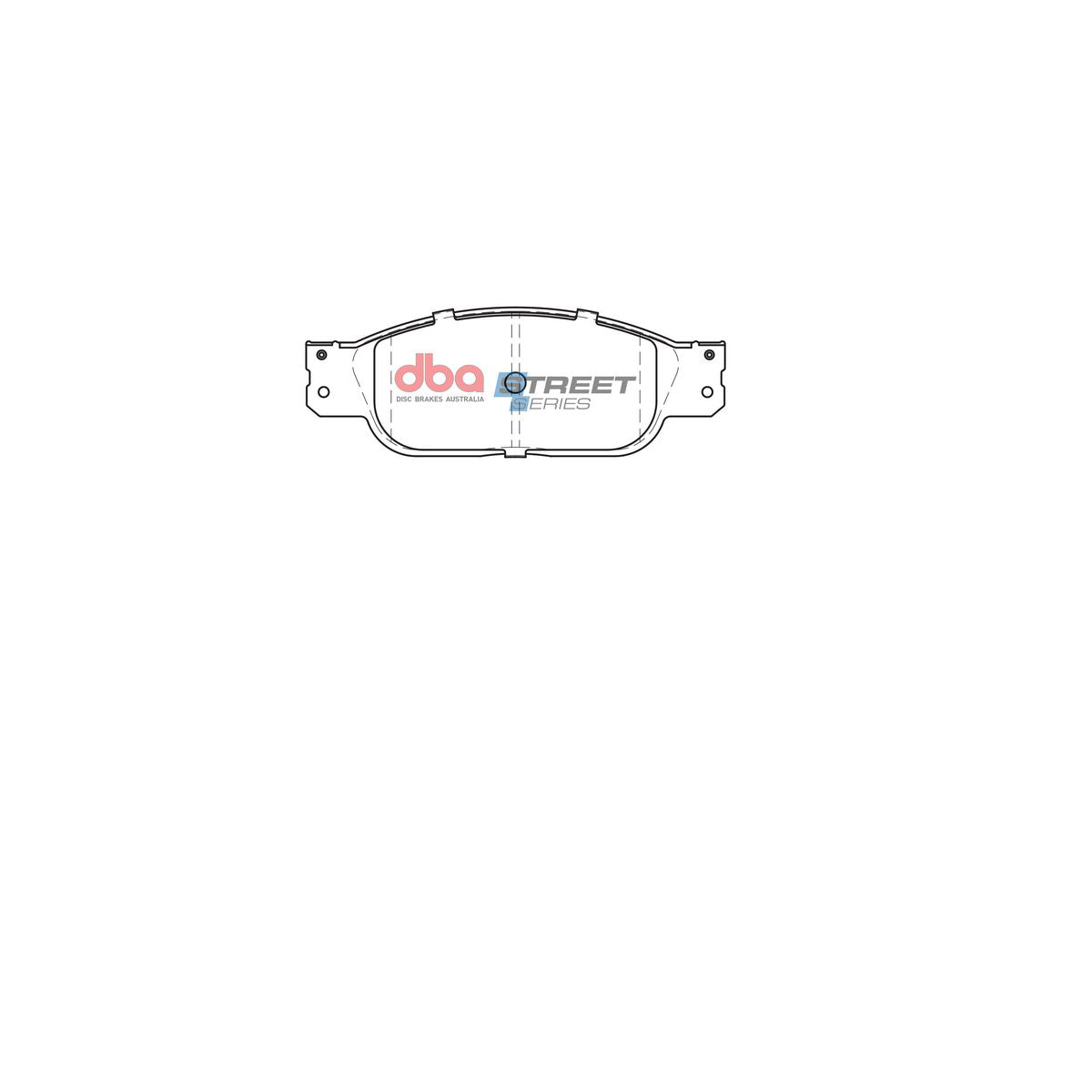 DBA Street Series Brake Pad Set Front DB1746SS