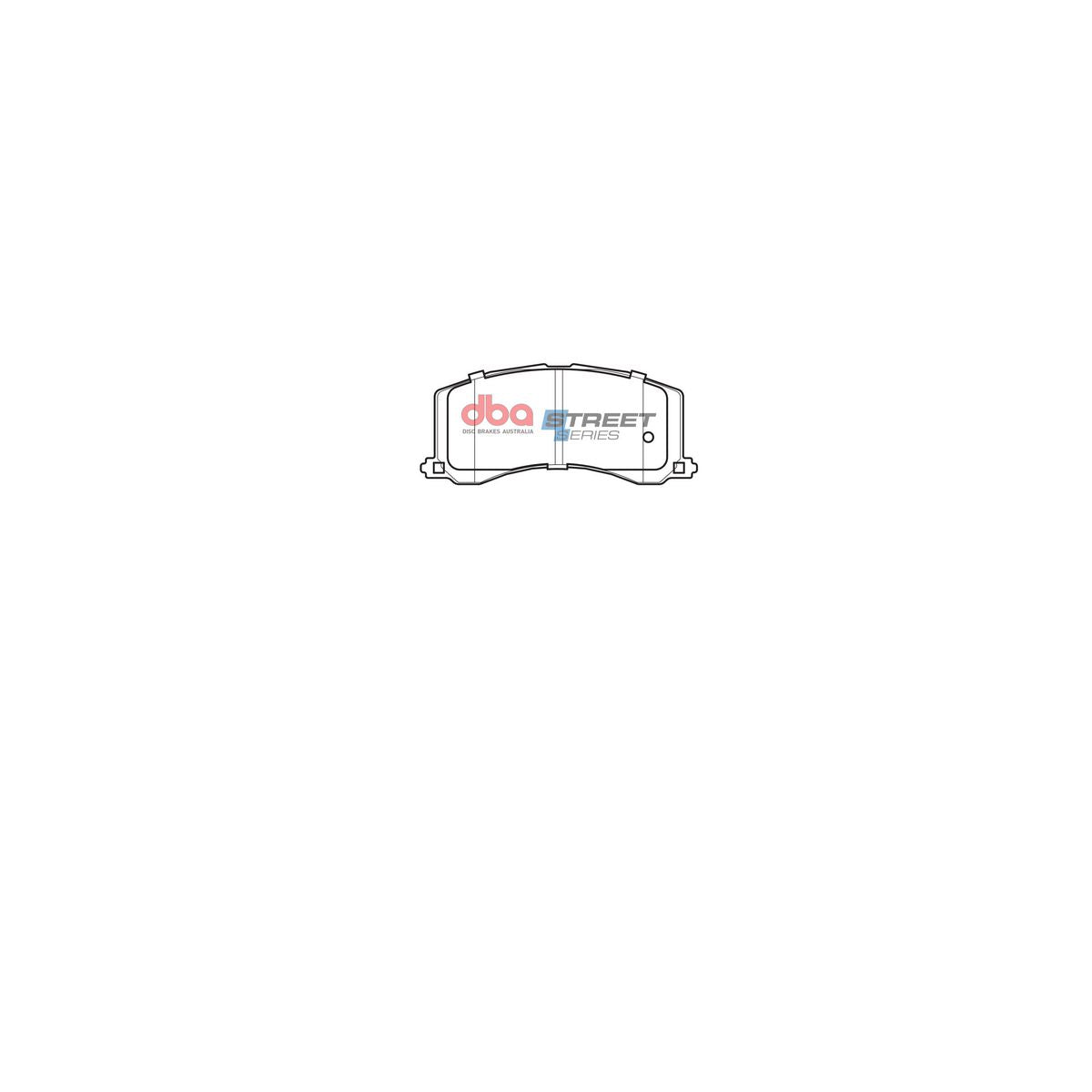 DBA Street Series Brake Pad Set Front DB1304SS