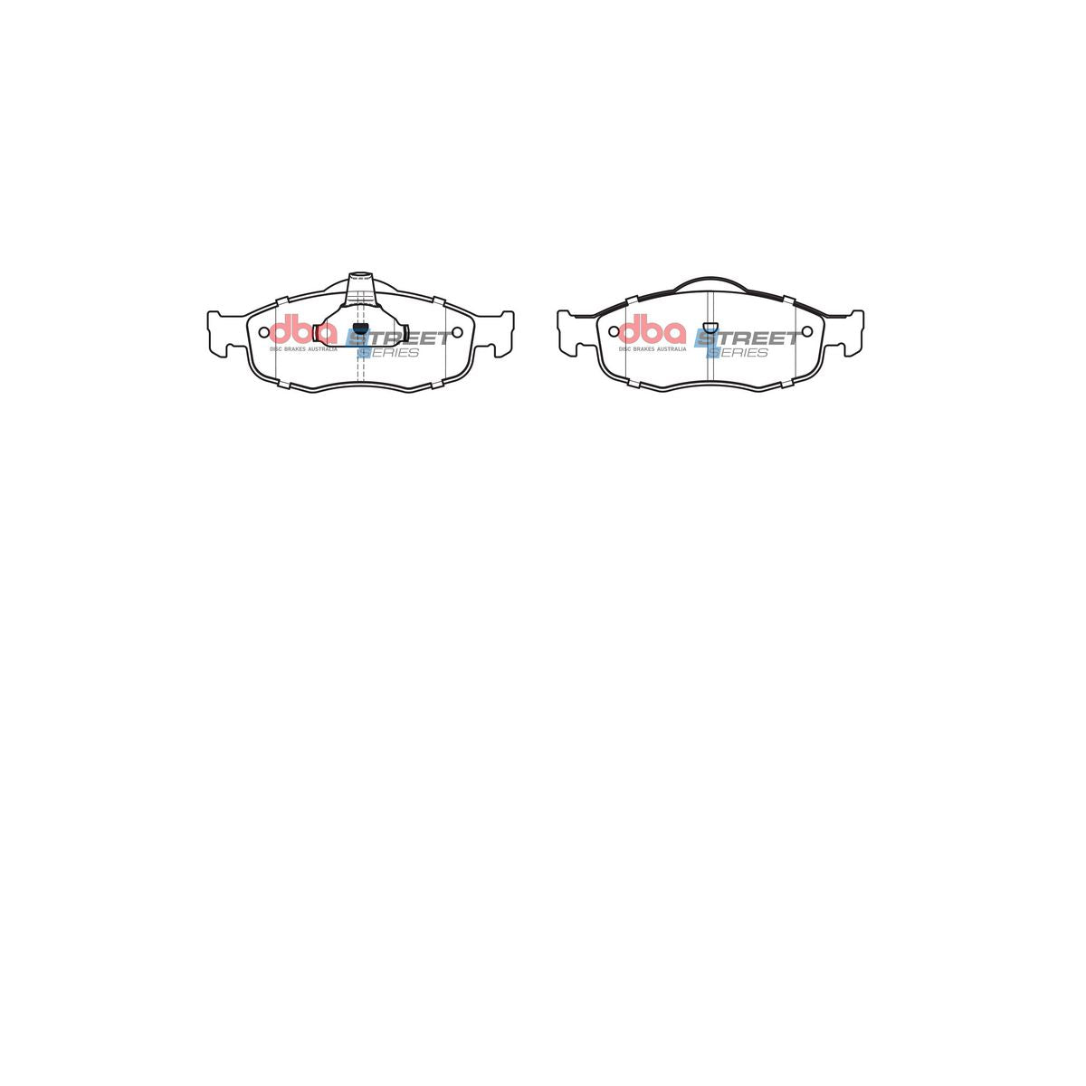 DBA Street Series Brake Pad Set Front DB1299SS