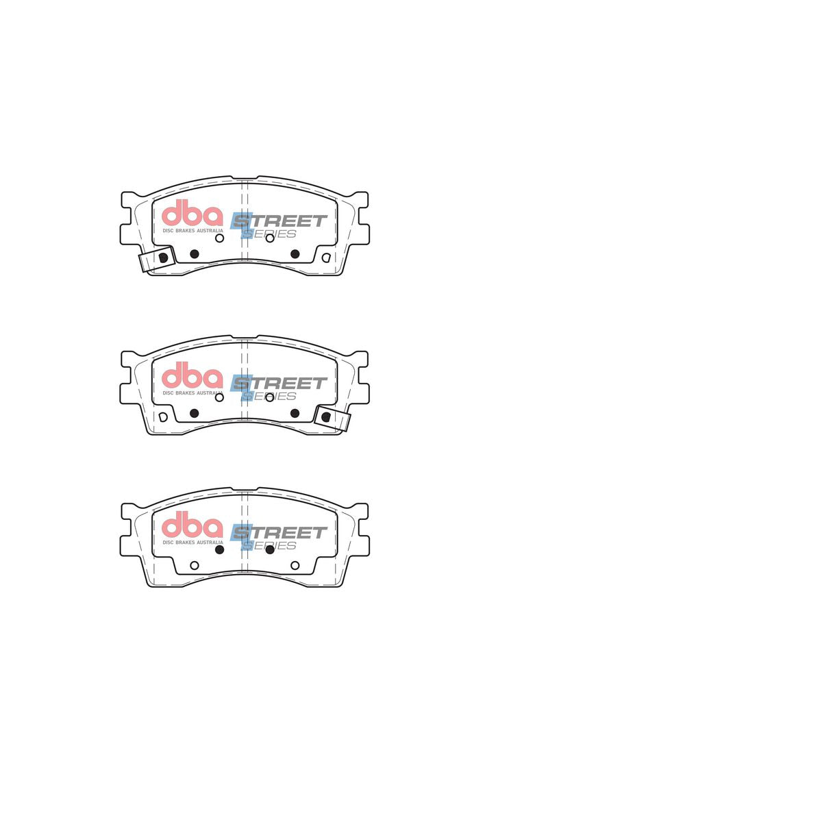 DBA Street Series Brake Pad Set Front DB1753SS