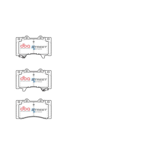 DBA Street Series Brake Pad Set Front DB2242SS