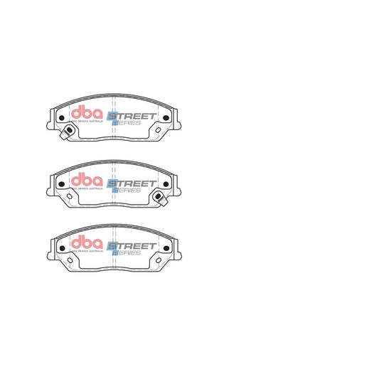DBA Street Series Brake Pad Set Front DB2243SS