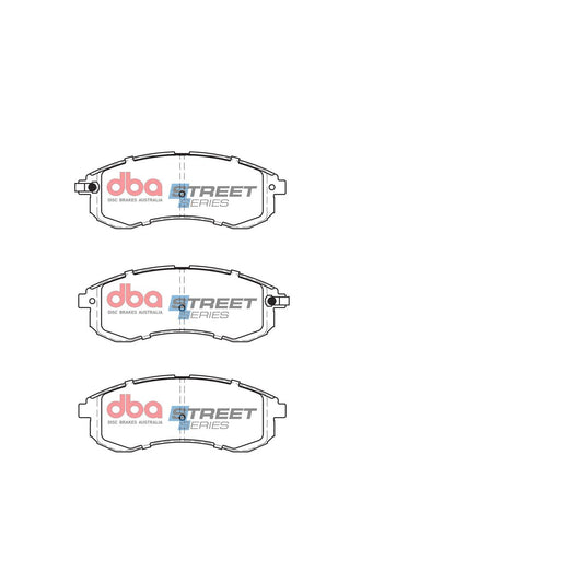 DBA Street Series Brake Pad Set Front DB1738SS