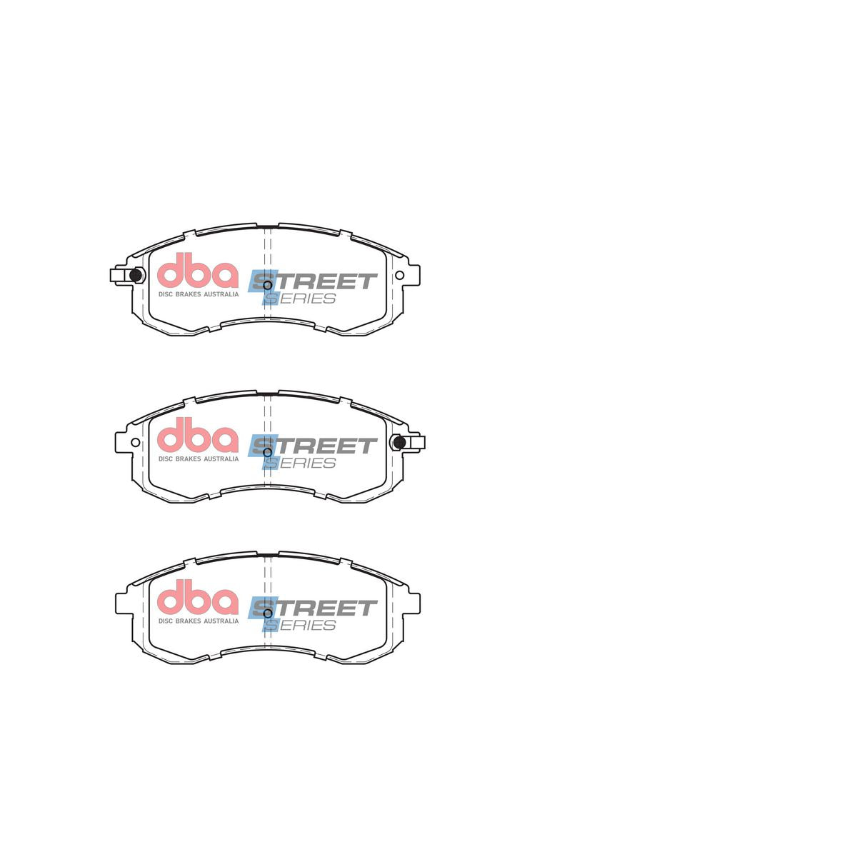 DBA Street Series Brake Pad Set Front DB1738SS