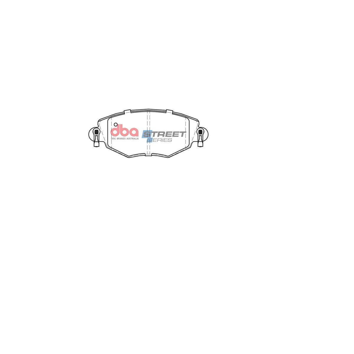 DBA Street Series Brake Pad Set Front DB1479SS