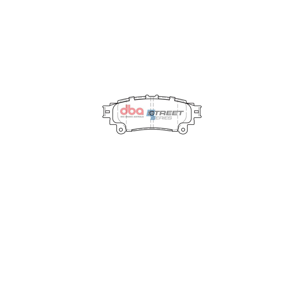 DBA Street Series Brake Pad Set Rear DB2245SS