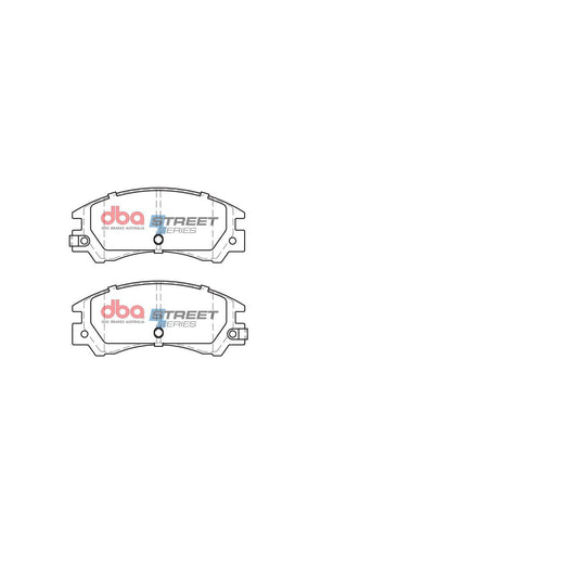 DBA Street Series Brake Pad Set Front DB418SS