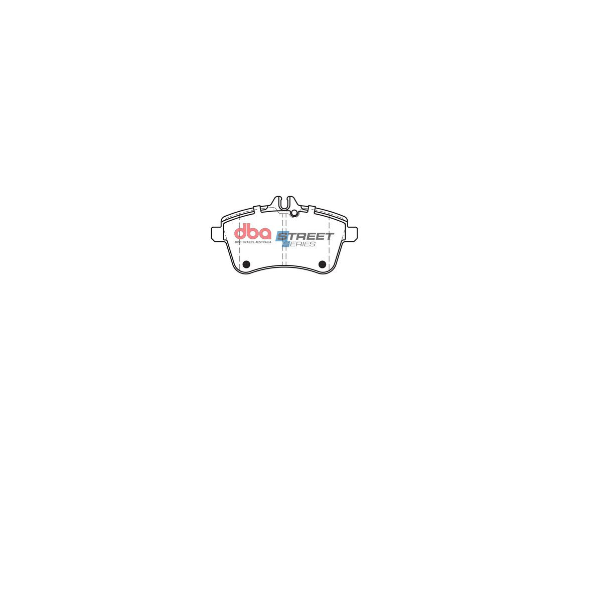 DBA Street Series Brake Pad Set Front DB2233SS