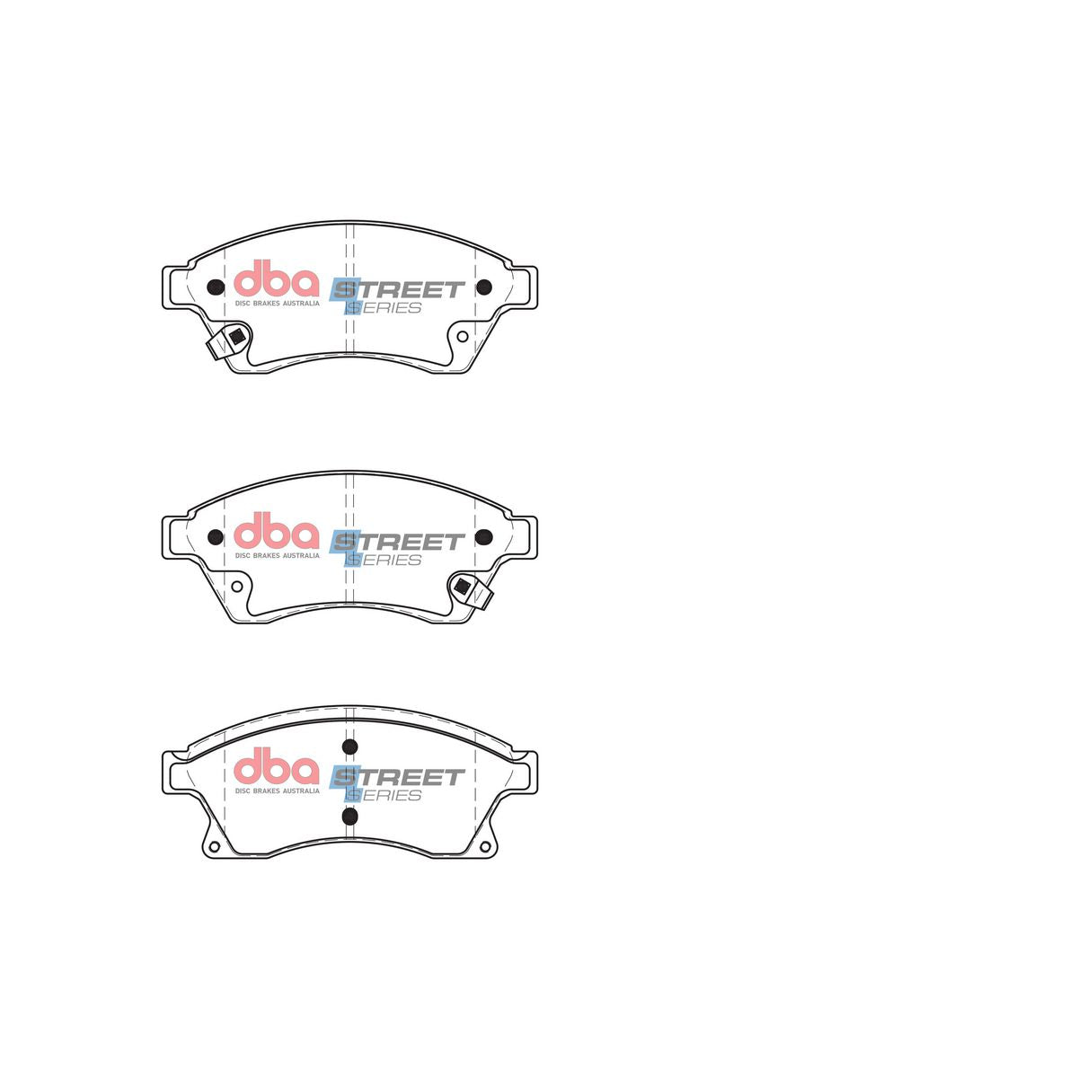 DBA Street Series Brake Pad Set Front DB1989SS