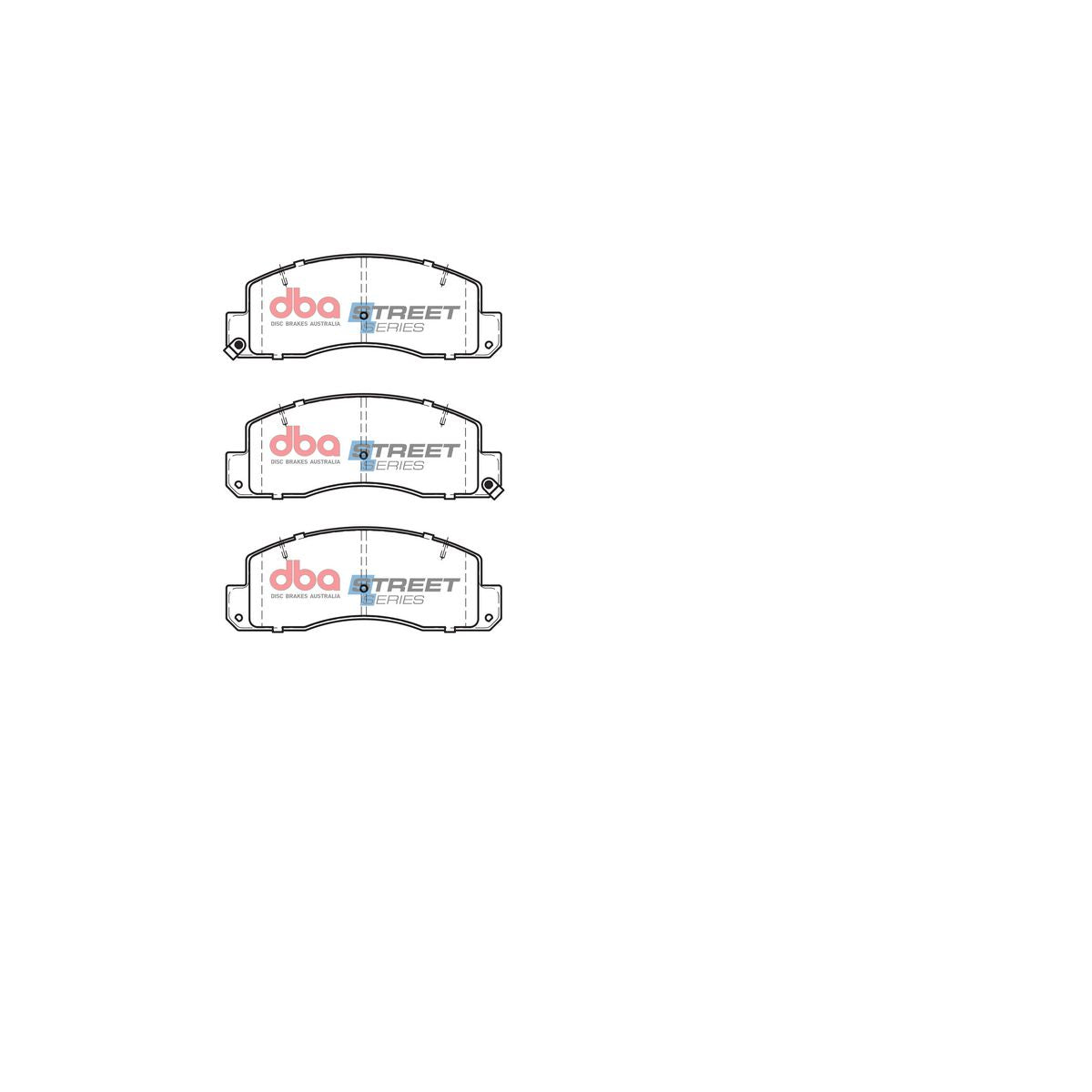 DBA Street Series Brake Pad Set Front DB394SS