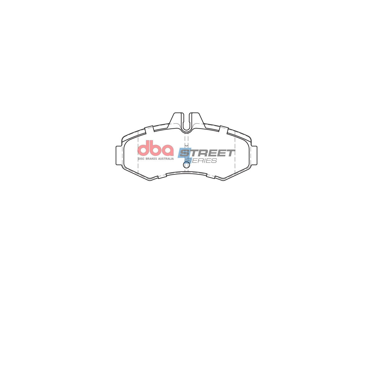 DBA Street Series Brake Pad Set Front DB1986SS