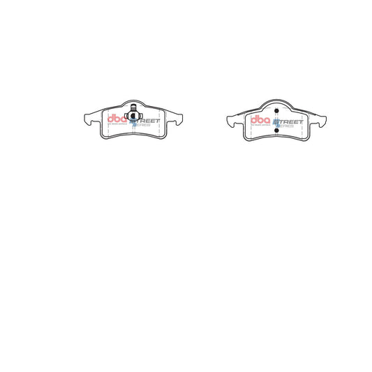 DBA Street Series Brake Pad Set Rear DB1717SS