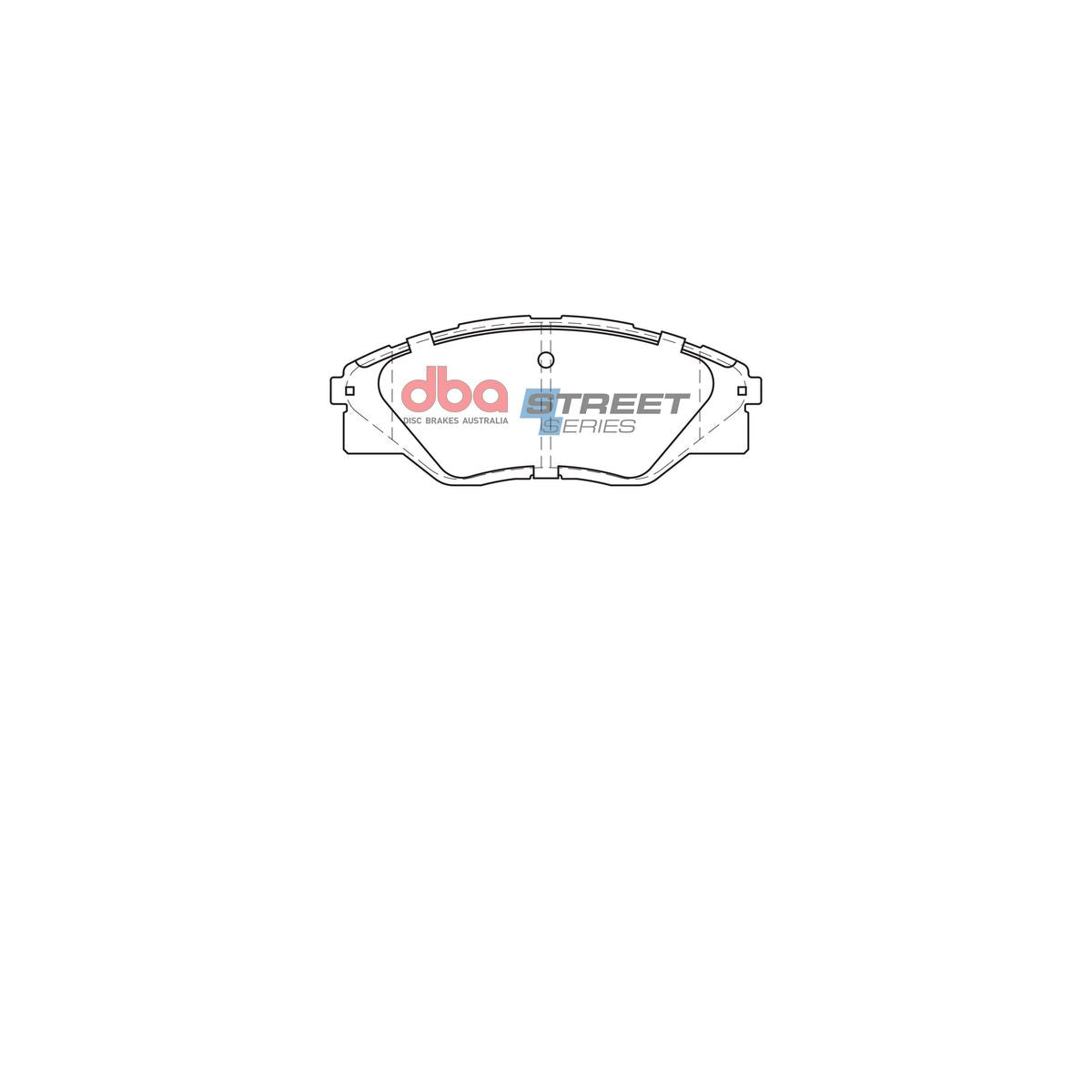 DBA Street Series Brake Pad Set Front DB1985SS