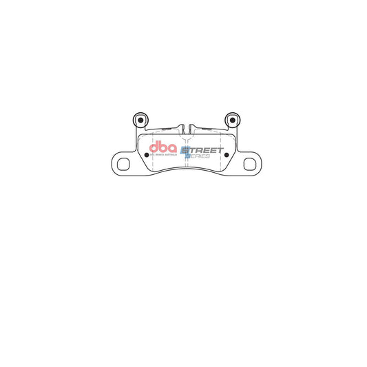 DBA Street Series Brake Pad Set Rear DB2229SS