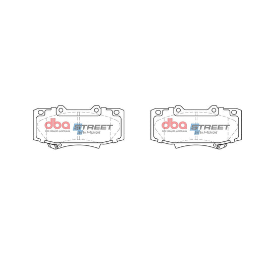 DBA Street Series Brake Pad Set Front DB2221SS