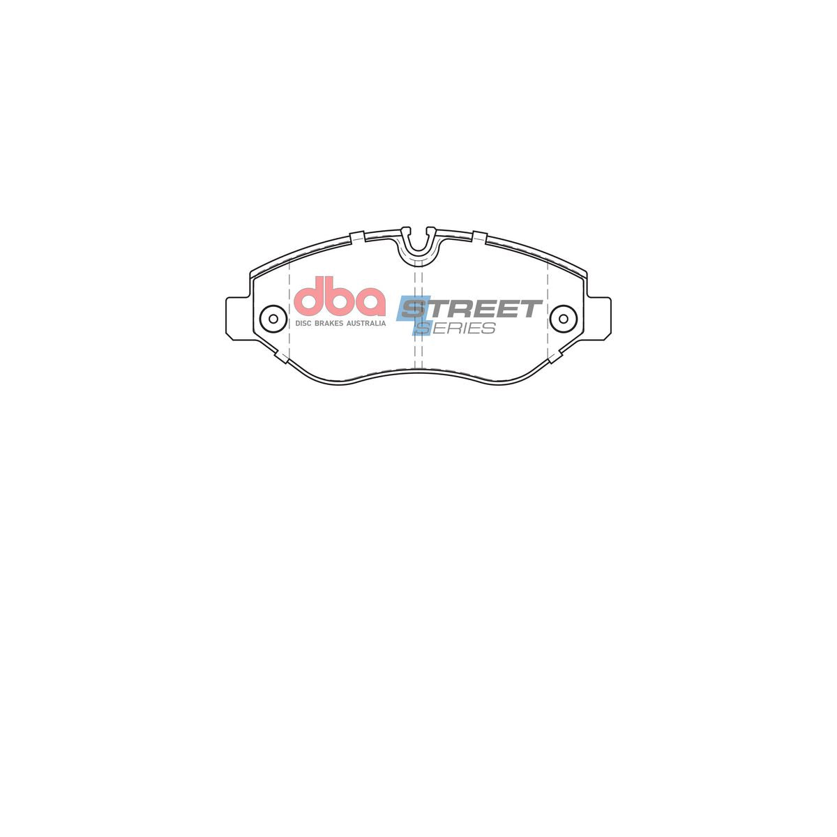 DBA Street Series Brake Pad Set Front DB1973SS