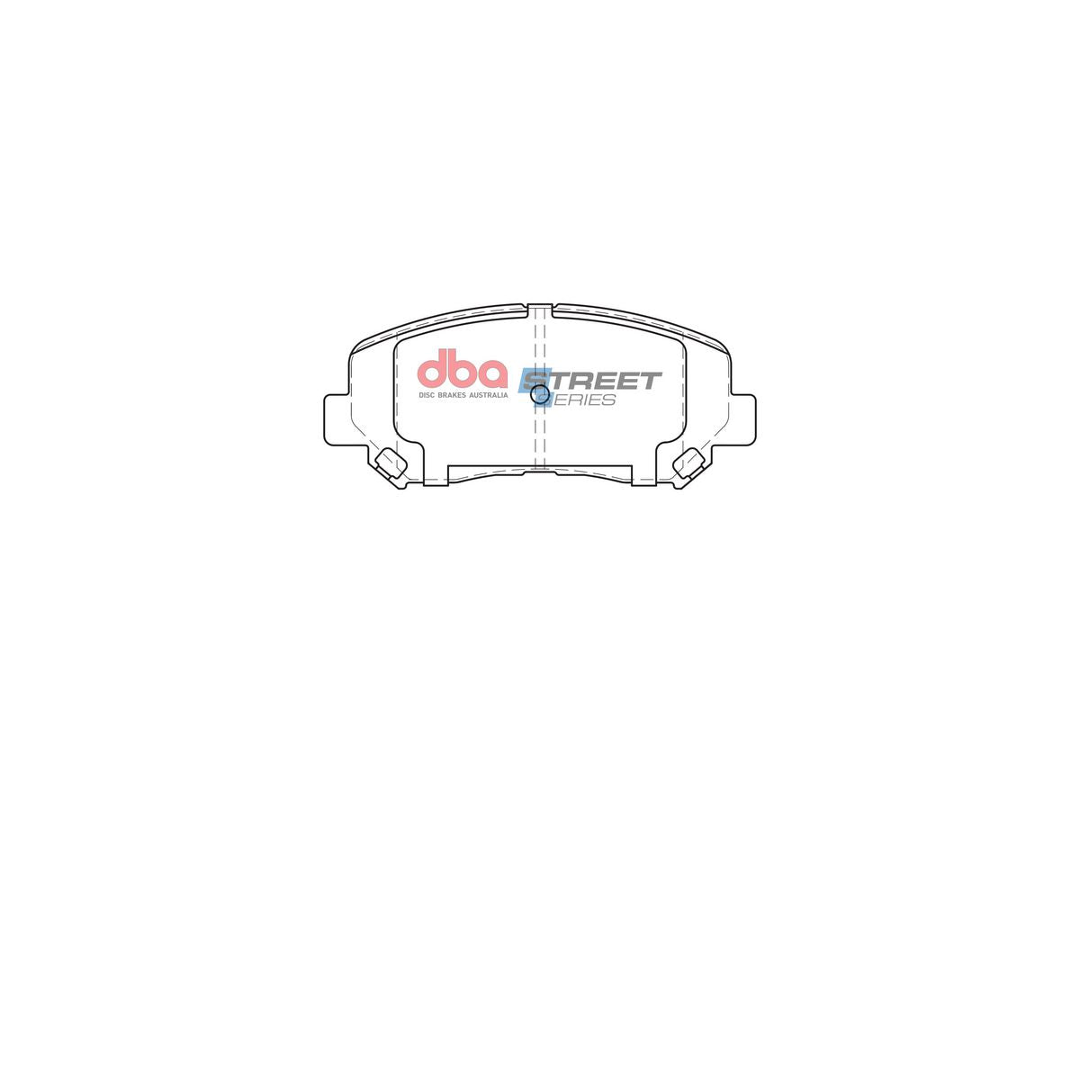 DBA Street Series Brake Pad Set Front DB2226SS