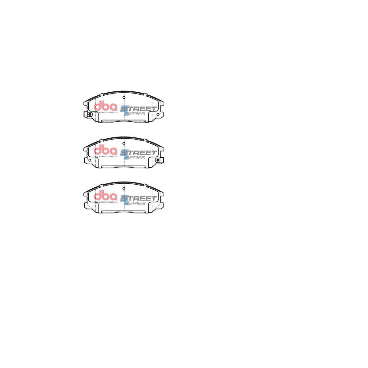 DBA Street Series Brake Pad Set Front DB1450SS