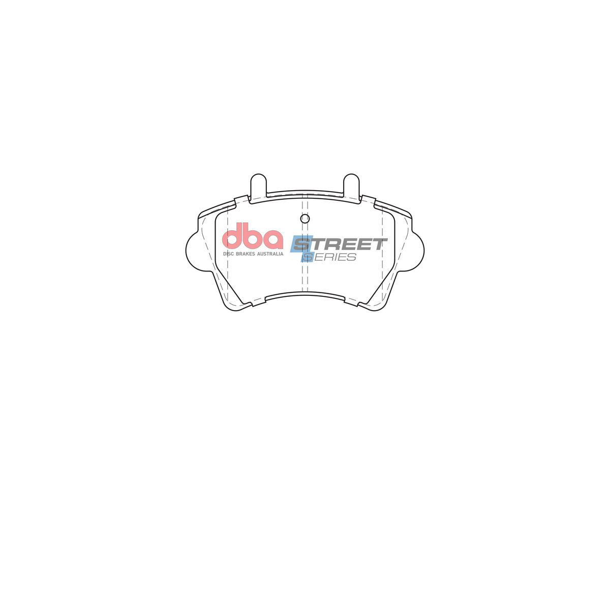 DBA Street Series Brake Pad Set Front DB1963SS