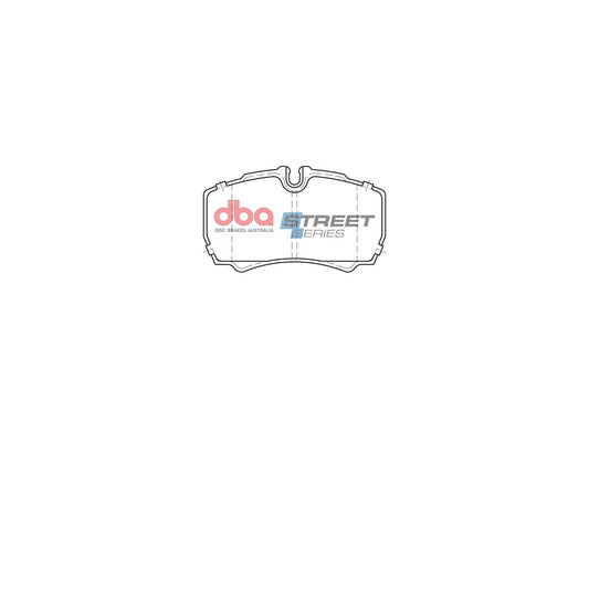 DBA Street Series Brake Pad Set Rear DB1955SS