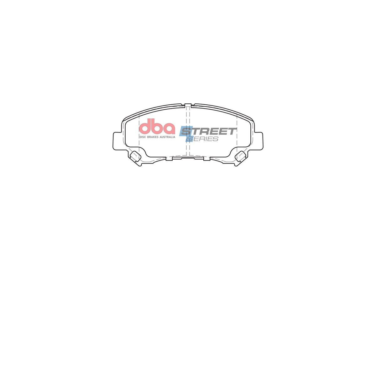 DBA Street Series Brake Pad Set Front DB1946SS