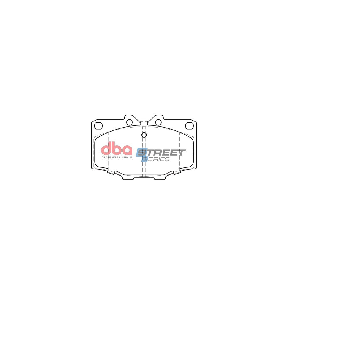 DBA Street Series Brake Pad Set Front DB288SS