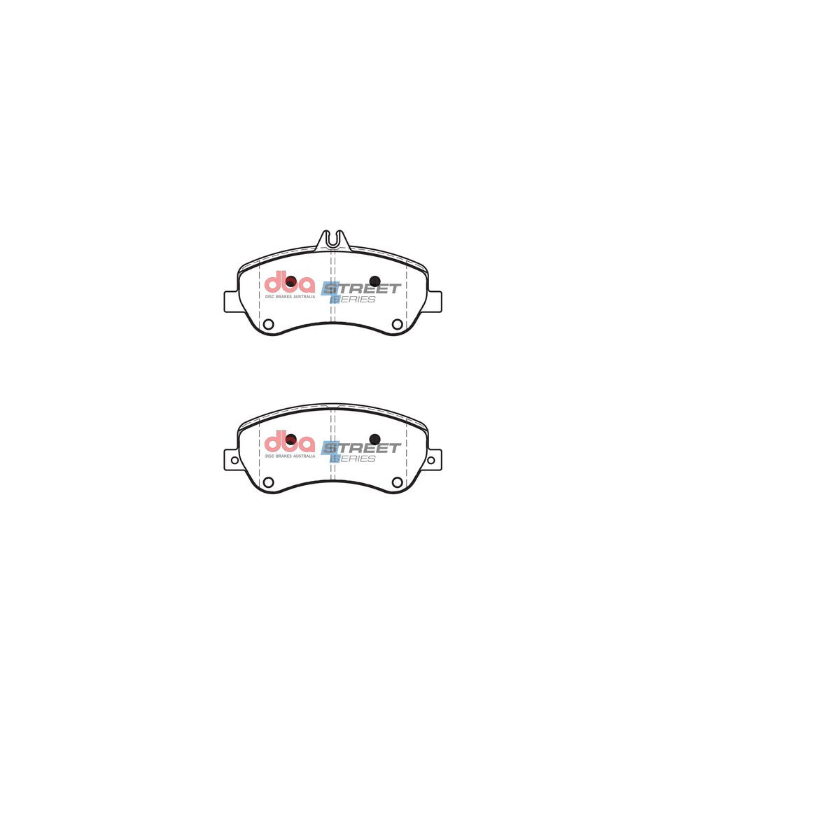 DBA Street Series Brake Pad Set Front DB2213SS