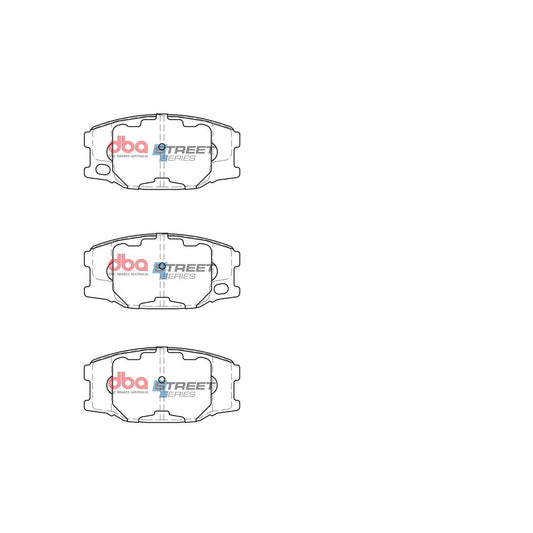 DBA Street Series Brake Pad Set Front DB2435SS
