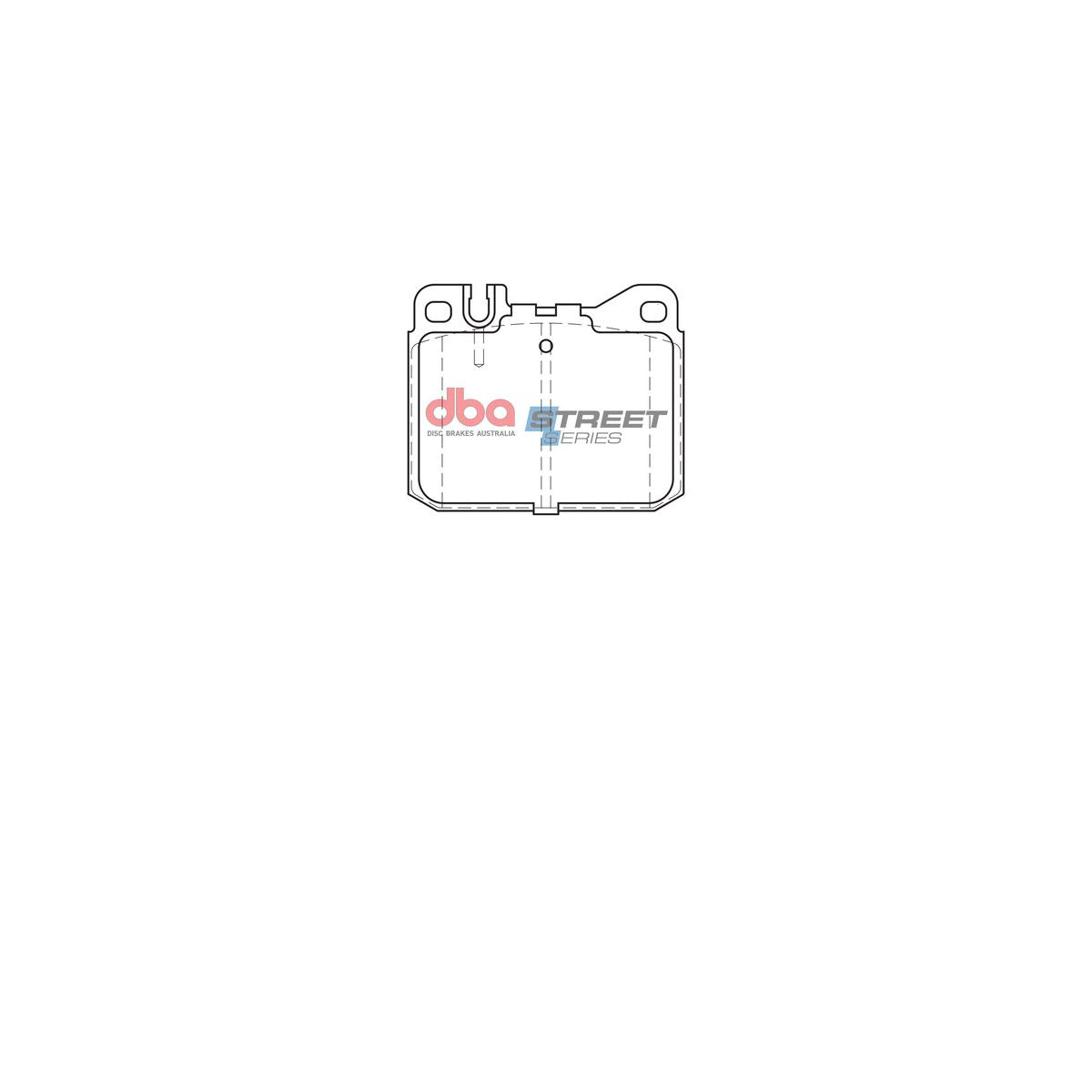 DBA Street Series Brake Pad Set Front DB243SS