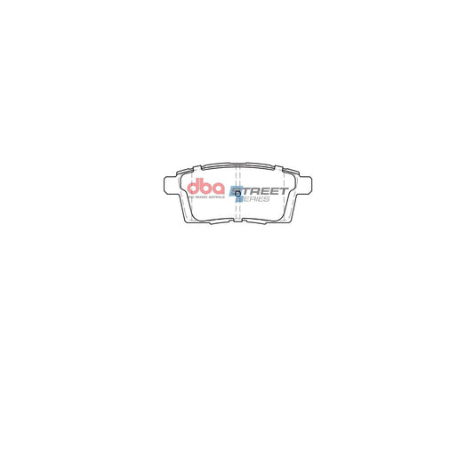 DBA Street Series Brake Pad Set Rear DB1917SS