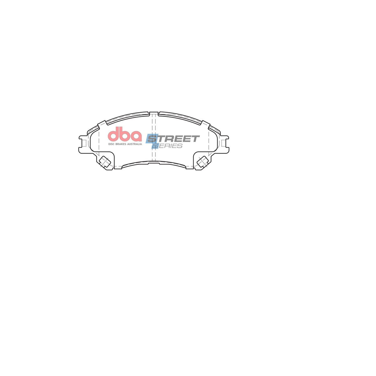 DBA Street Series Brake Pad Set Front DB2430SS