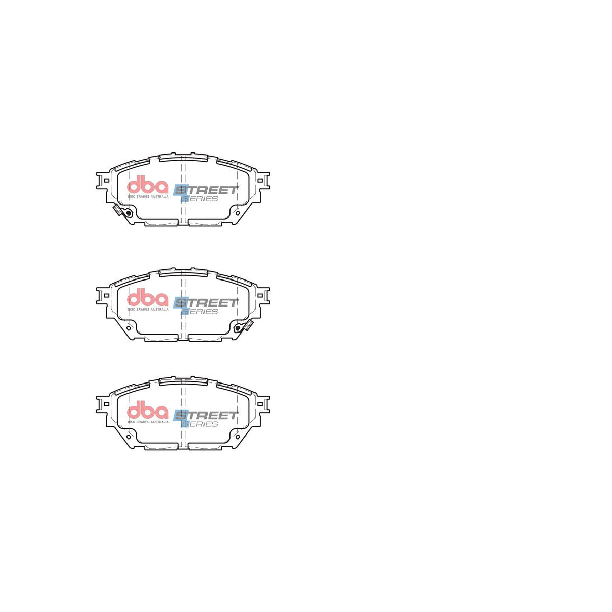 DBA Street Series Brake Pad Set DB2423SS