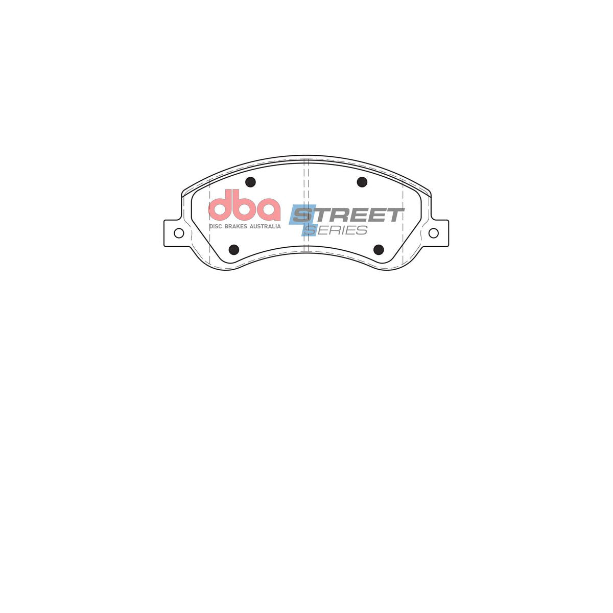 DBA Street Series Brake Pad Set Front DB1915SS