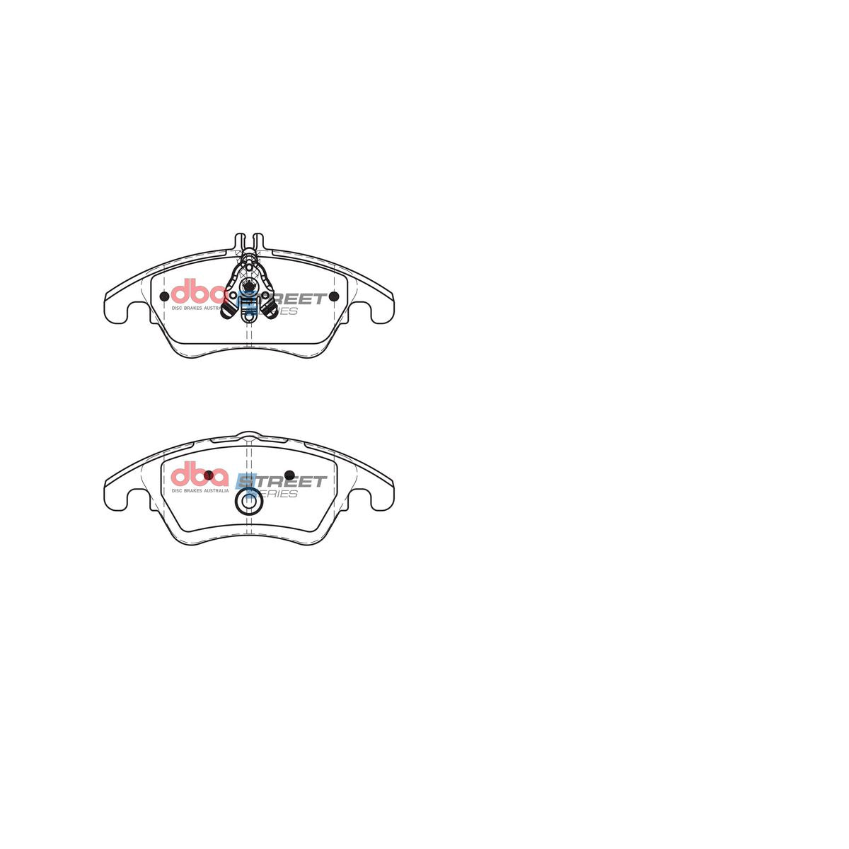 DBA Street Series Brake Pad Set Front DB2183SS