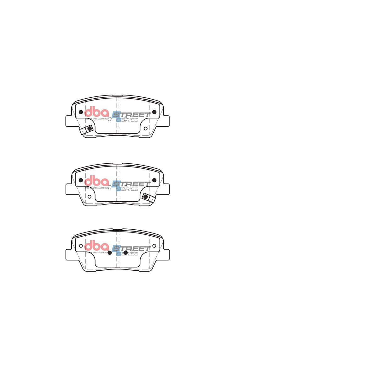 DBA Street Series Brake Pad Set Rear DB2178SS