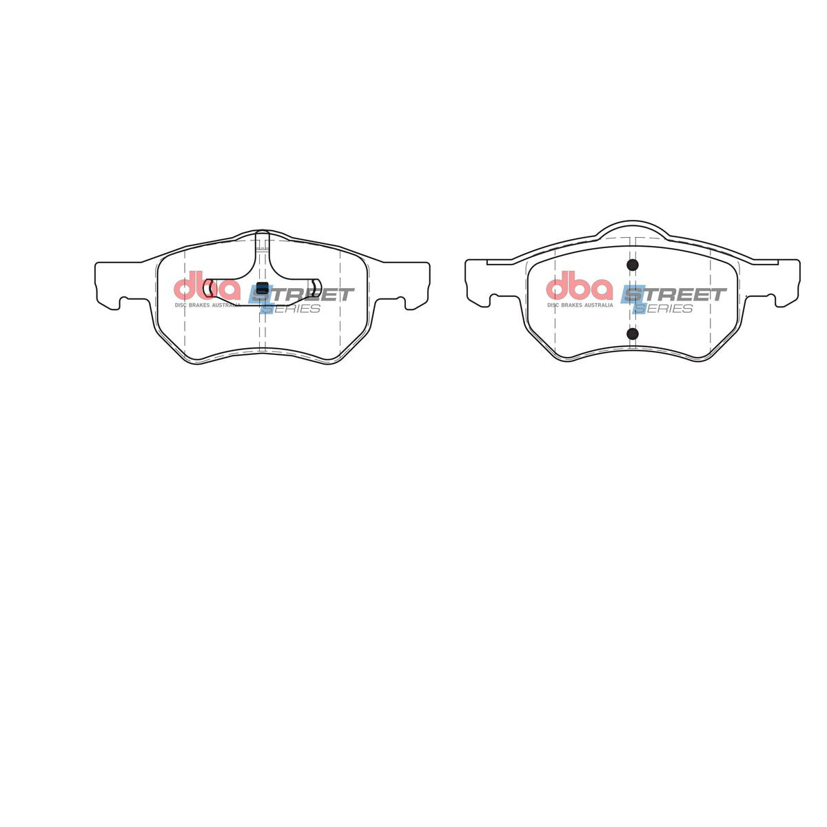DBA Street Series Brake Pad Set Front DB1848SS