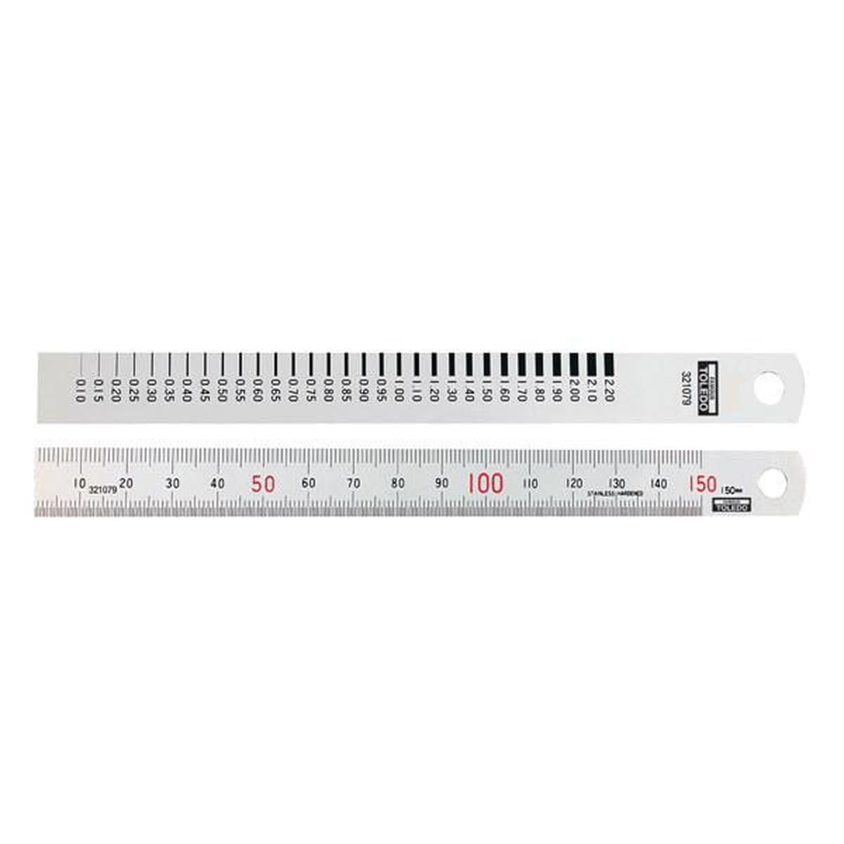 Toledo Ruler & Crack Measure 150mm 321079