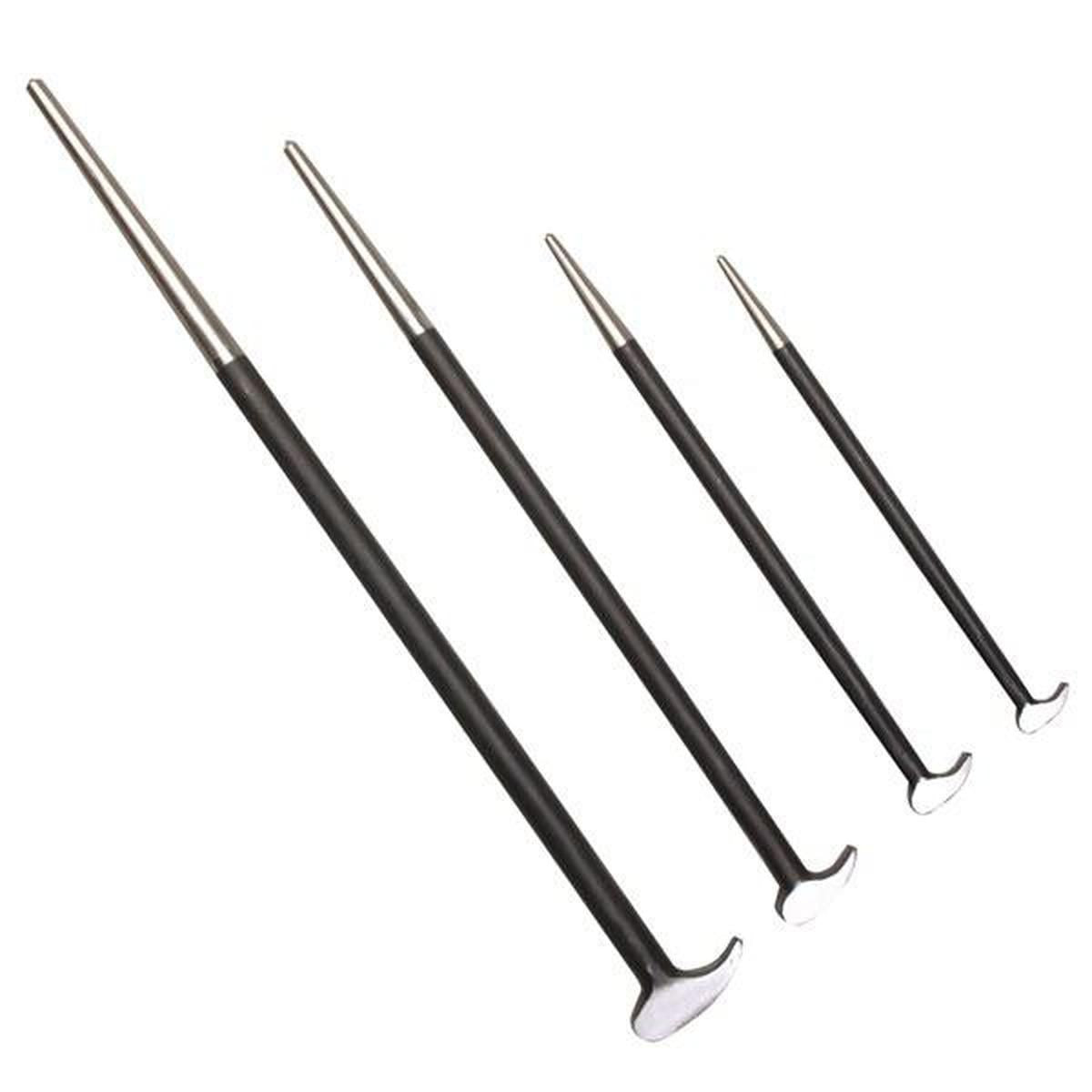 Toledo Pry Bar Rolled Head Set - 4 Piece 301673
