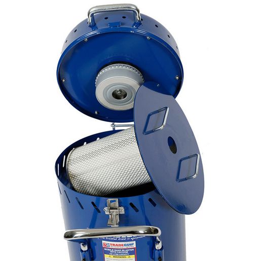 Trade Quip Mobile Blasting Kit With Vacuum 105L 3033T