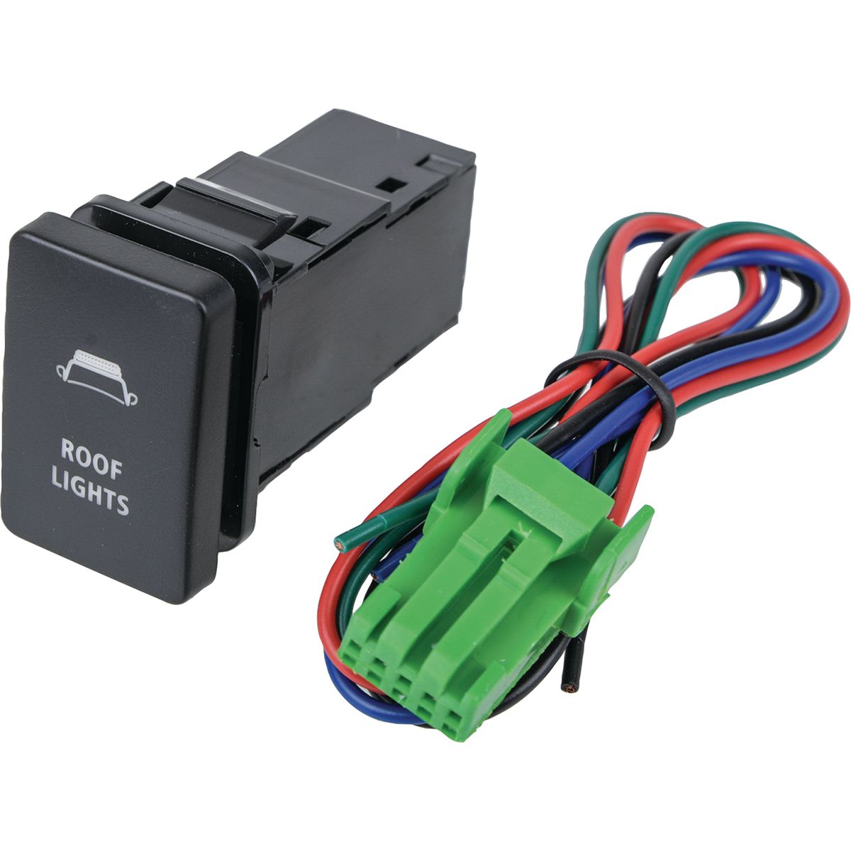 Drivetech 4X4 OE Style Push Button Switch Roof Lights, fits Toyota And Mitsubishi DT-11082